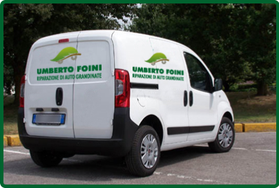 Immagine furgone per servizio a domicilio